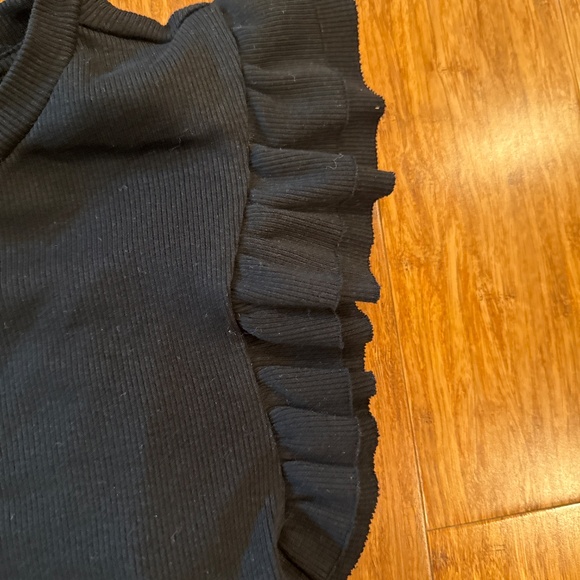 ZARA black cropped top - Picture 2 of 4